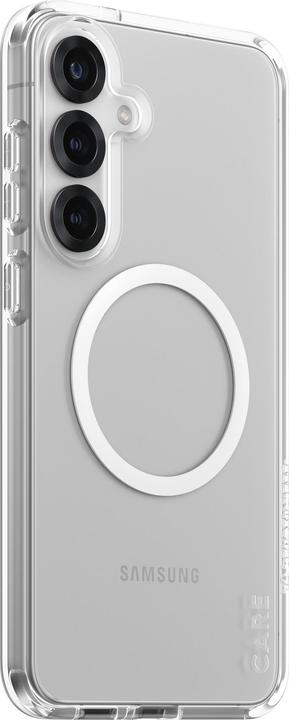 Produktbild PanzerGlass CARE by ® Flagship Case Transparent Urban Combat m. Weiss Qi Compatible Samsung Galaxy S (Samsung Galaxy S25+)