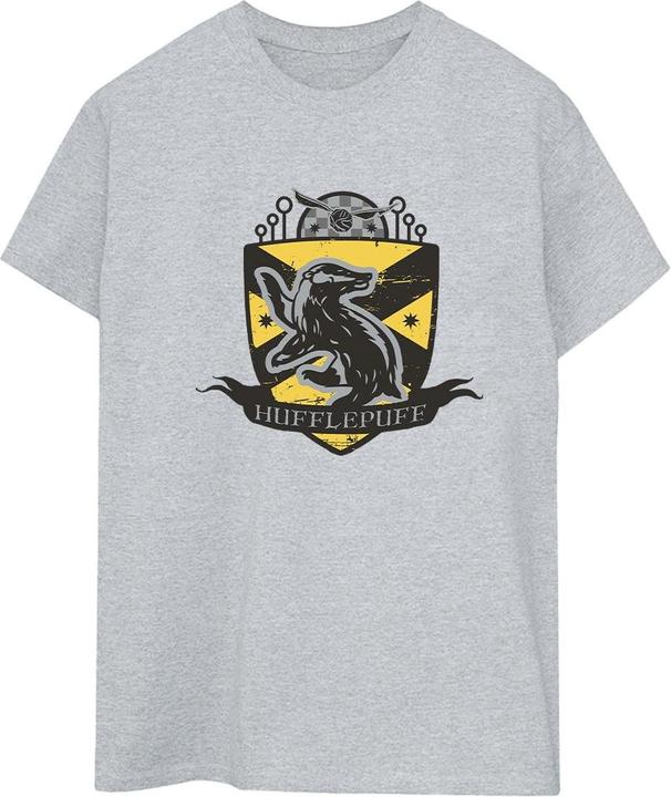 Image du produit - T-shirt HUFFLEPUFF CHEST BADGE - Femme (L)