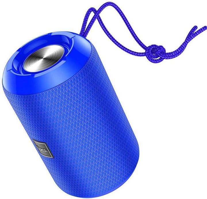 Actual product image Hoco Bluetooth speakers wireless speaker HC1 blue (4 h, Rechargeable battery operated)