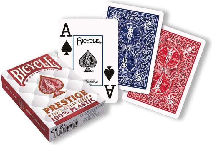Immagine prodotto Megagic Carte Bicycle Prestige di plastica