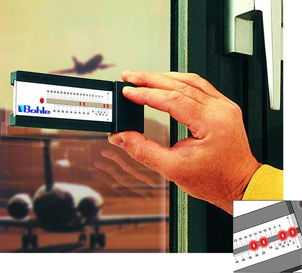 Actual product image Bohle Laser glass thickness gauge Merlin Laser
