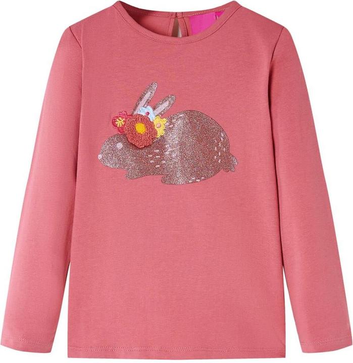 Immagine prodotto VidaXL Camicia da bambino a maniche lunghe rosa scuro 116,Materiale: 95 % cotone. 5 (116)