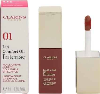Image du produit Clarins Huile de confort pour les lèvres Intense - Intense Nude 01 (Marron)