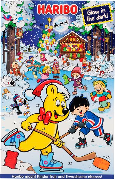 Actual product image Haribo Advent calendar (10 pcs., 300 g)