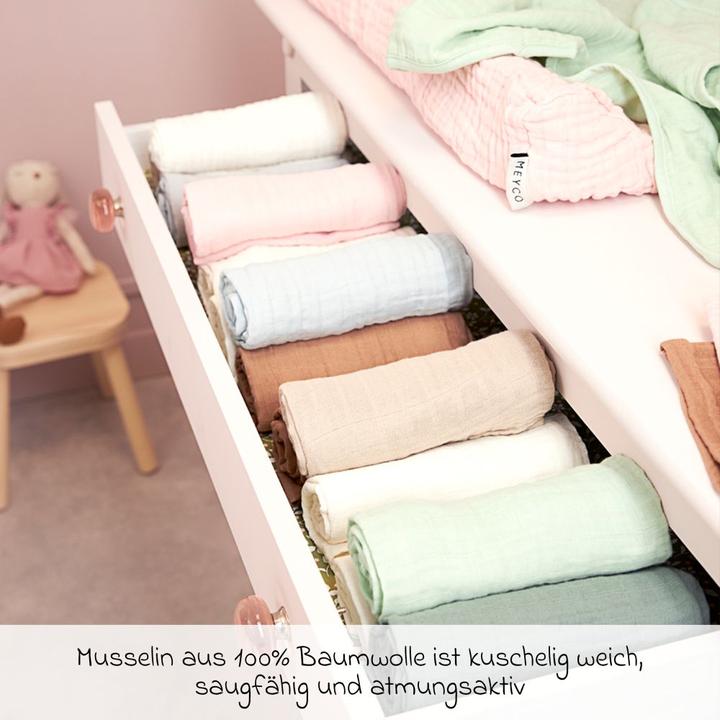 Produktbild Meyco Mullwindeln (70 cm, 70 cm)