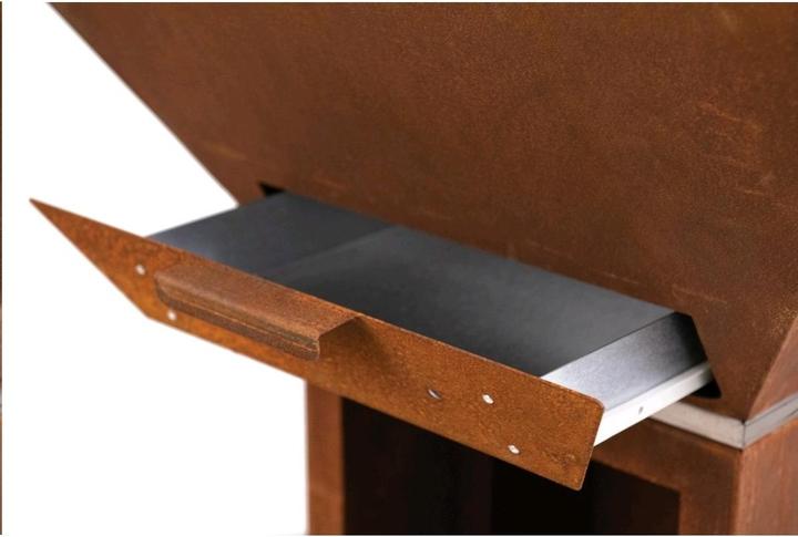 Produktbild Clementi Colorado Corten Holzkohlegrill