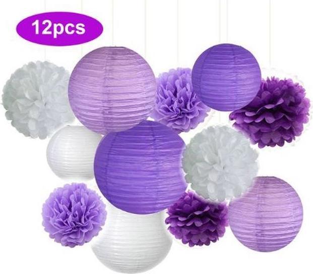Actual product image MU Style Uda Series Paper Lantern Party Set (12 pcs. Set)