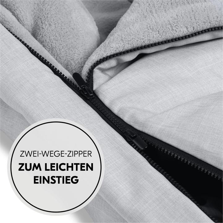 Produktbild Hauck Pushchair Footmuff Winter Grey