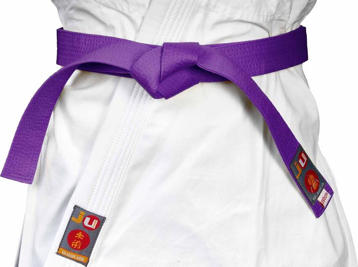 Actual product image Ju-Sports Budo belt purple