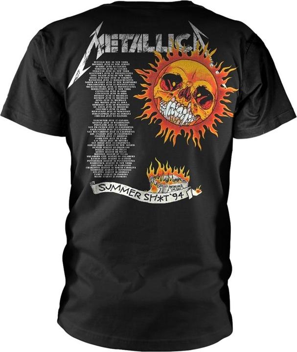Actual product image Metallica Flaming Skull Tour 94 (L)
