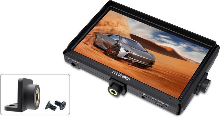 Actual product image Feelworld 5.5" S55 V3 1920X1152 4K HDMI DC OUT 3D LUT Field Monitor (5.50", 4K)