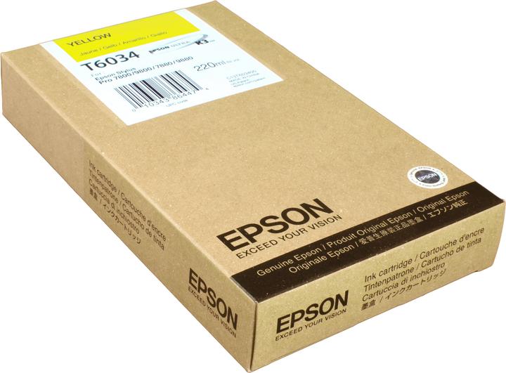 Actual product image Epson T6034 (Y)
