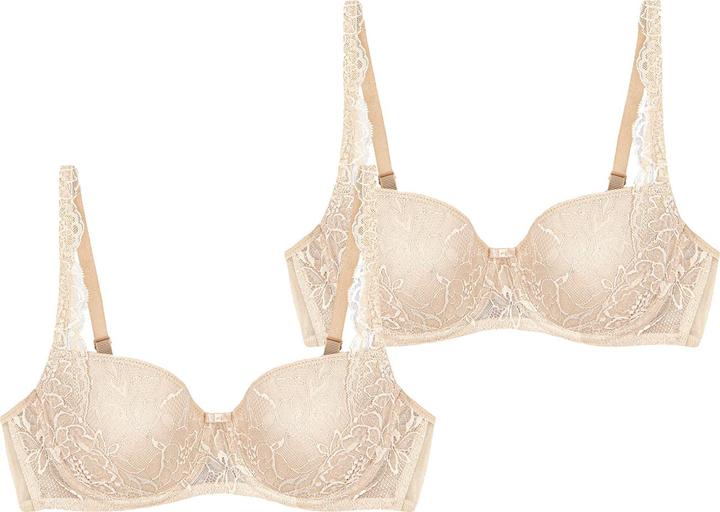 Immagine prodotto Triumph Reggiseno con ferretto Amourette Charm (80 E, Confezione da 2)