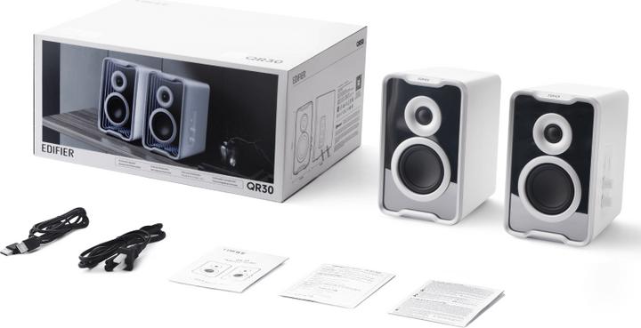 Actual product image Edifier QR30 speakers (white) (1 pcs., 30 W)