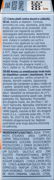 Produktbild dm Balea Hornhaut-Reduziercreme (Hornhautentferner, Fusscrème & Fussgel, 50 ml)