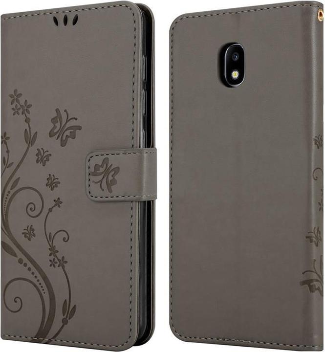 Actual product image Cadorabo Flower Book Cover (Samsung Galaxy J3 (2017))