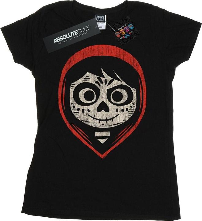 Immagine prodotto Disney Coco Miguel Skeleton Face Hood Maglietta Donna (M)