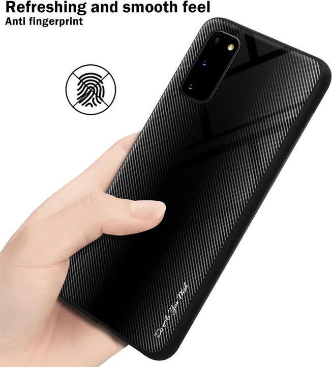 Immagine prodotto Cadorabo Copertura di vetro a strisce in TPU (Samsung Galaxy S20+)