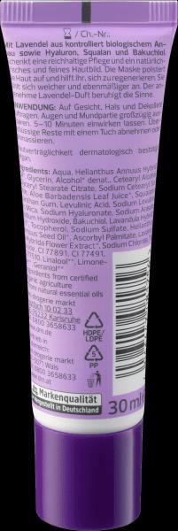 Produktbild dm alverde Gesichtsmaske Intensiv Bio-Lavendel (30 ml)