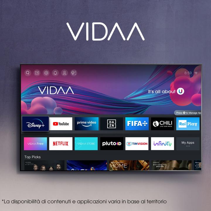 Actual product image Hisense TV 32A4K (32", LCD, HD ready, 2022)