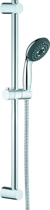 Produktbild Grohe Vitalio Start 100 Brausestangenset, 3 Strahlarten, wassersparend, Brausestange 600mm, chrom