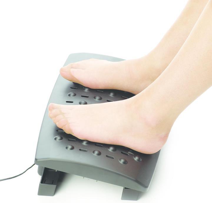 Actual product image Fellowes Footrest with temperature control (41.5 x 24.5 x 15 cm)
