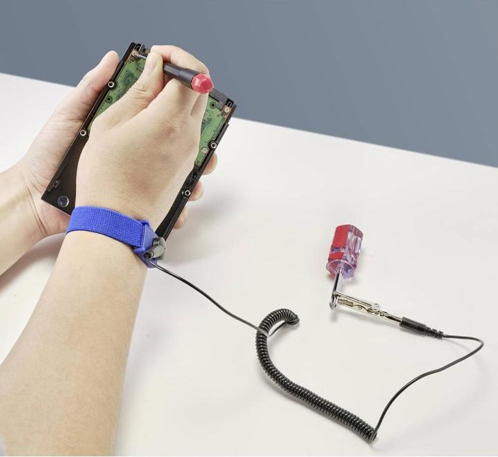 Actual product image Tru Components ESD antistatic tape (Static protection)