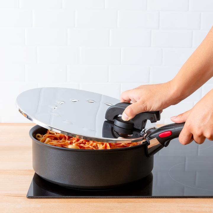 Actual product image Tefal Ingenio G6 Multi Lid 20 to 28cm stainless steel (30.80 cm, Plastic, Metal)