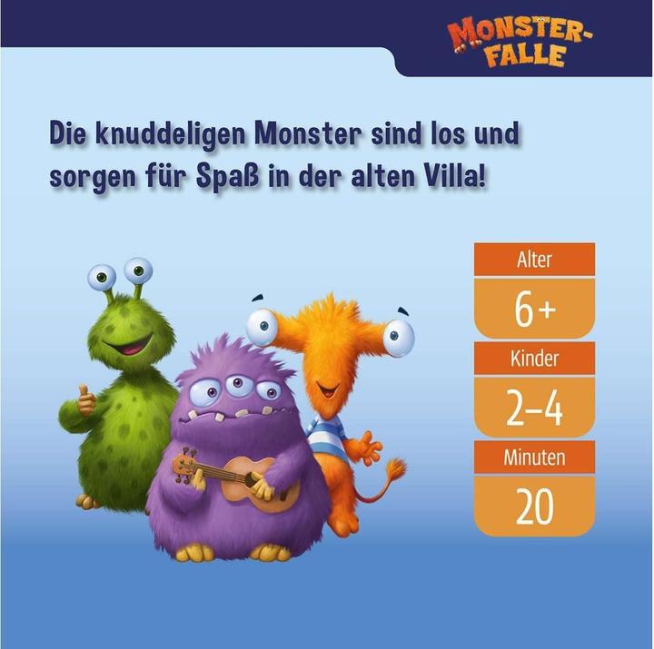 Image du produit Kosmos Piège à monstres : Pousser... et hop! (Allemand)
