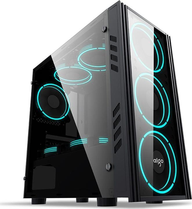 Immagine prodotto Aigo Custodia per computer Black Technology Mini Micro-ATX (nero) (mATX)