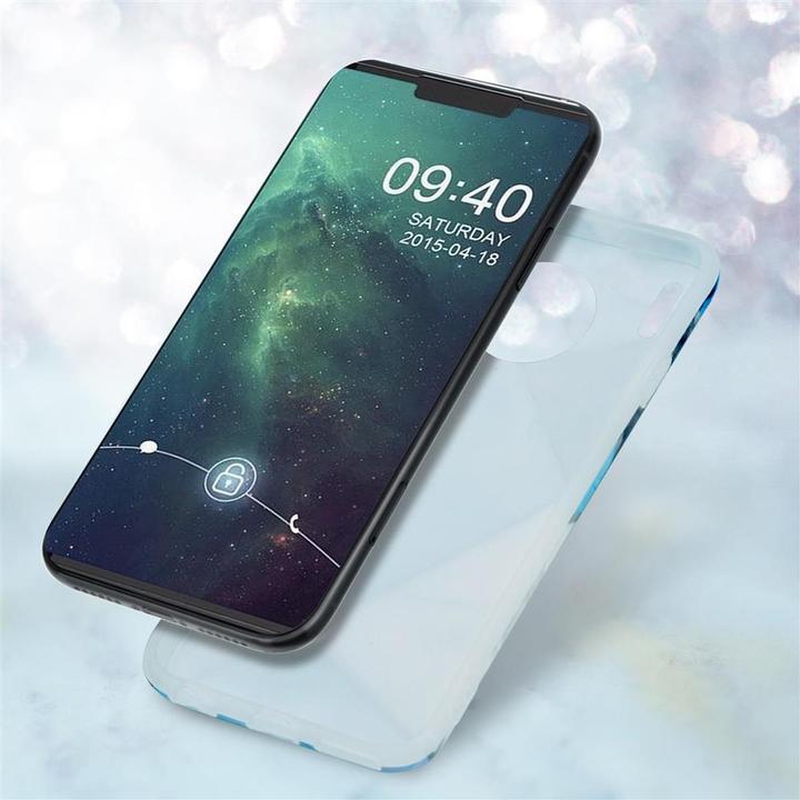 Image du produit Cadorabo Couverture IMD TPU Marbre coloré (Mate 30)