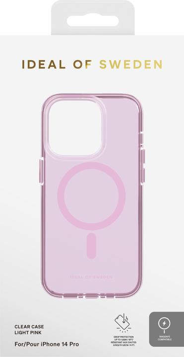Produktbild iDeal Of Sweden Magsafe Designer Hard-Cover Light Pink clear (Apple iPhone 14 Pro)