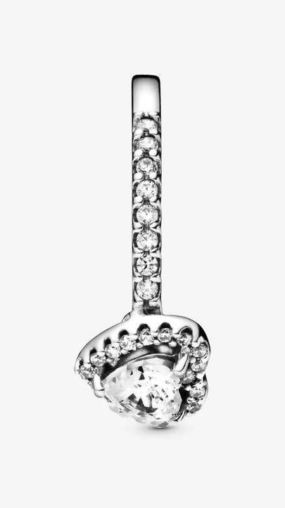 Actual product image Pandora Ring Elevated Heart (52, 925 Silver)