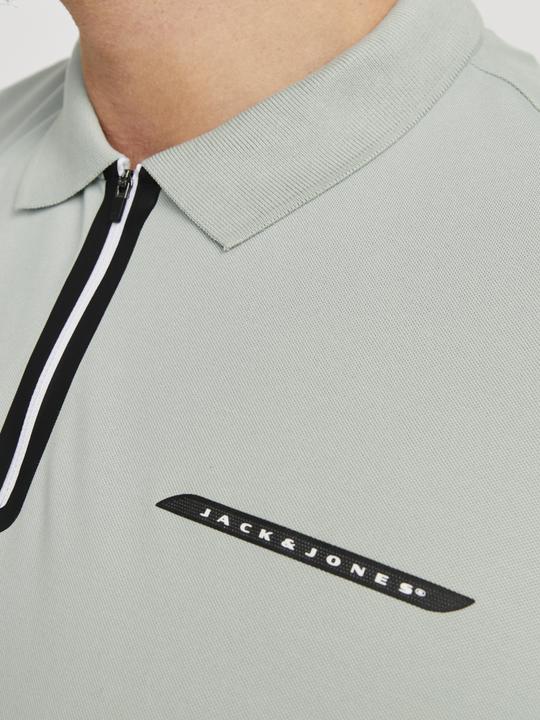 Actual product image Jack & Jones Plus Size Gedruckt Poloshirt Poloshirt (3XL)