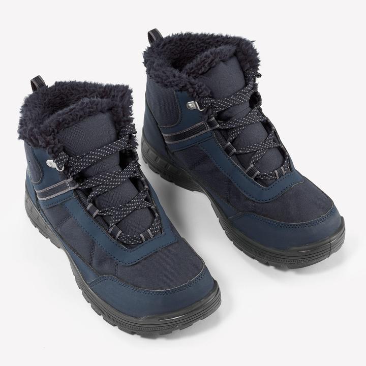 Produktbild Quechua Winterschuhe Kinder Gr. 35–38 Schnürung warm wasserdicht Winterwandern - SH100 (36)