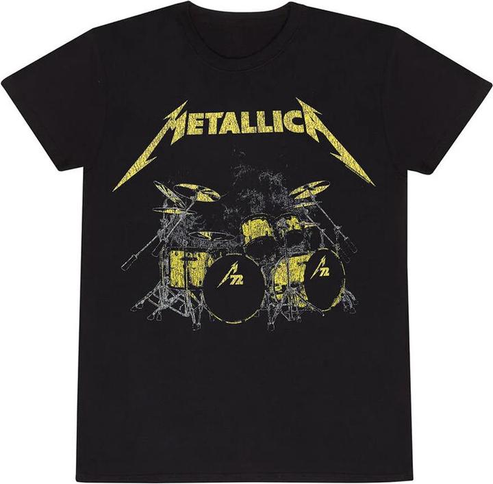 Actual product image Metallica Unisex Adult Lars M72 Kit T-Shirt (S)