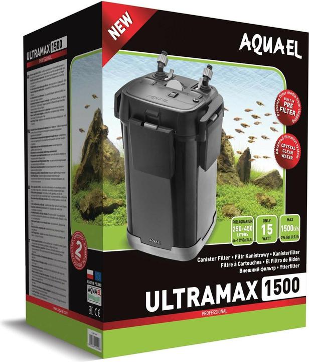 Actual product image Aquael 120665 Aquarium filter (450 l, External filters, Fresh water, Salt water)