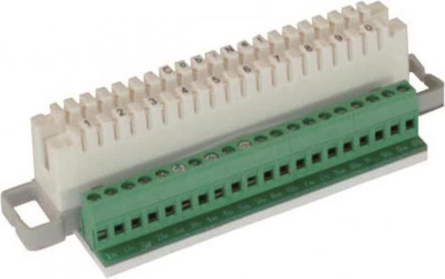 Immagine prodotto Cobinet Striscia di separazione 2/10 terminali a vite LSA lato ponticello fino a 2,5mm D 1020 029 (2.50 mm)