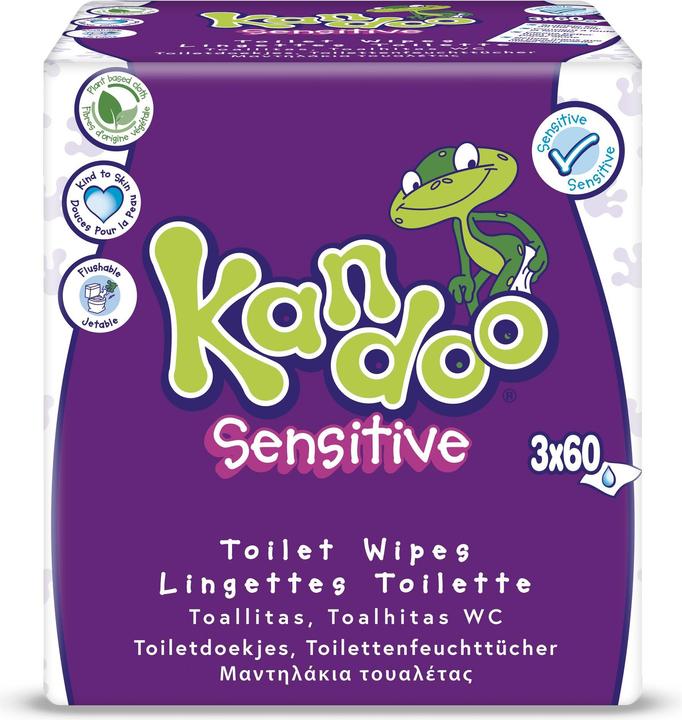 Produktbild Kandoo Sensitive (180 Stück)