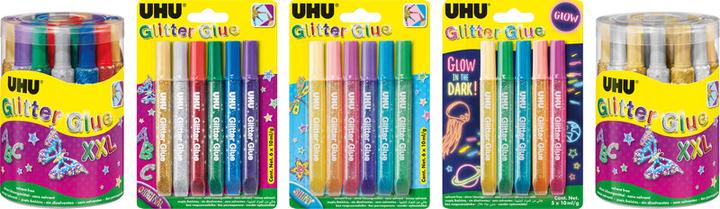 Immagine prodotto UHU Bastoncini di colla glitterati originali (100 g, 10 ml)