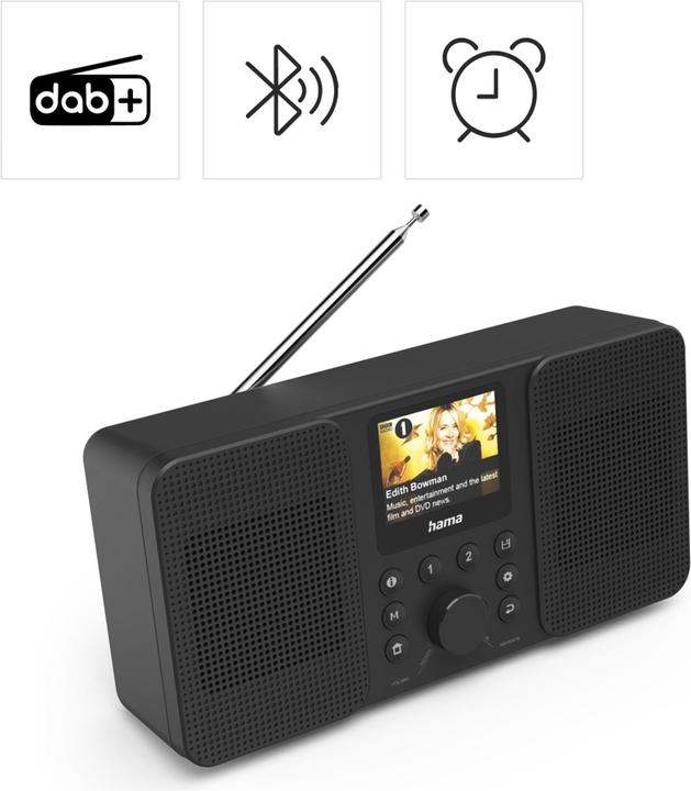 Immagine prodotto Hama DIR10 (Web radio, DAB, FM, Bluetooth, WiFi)