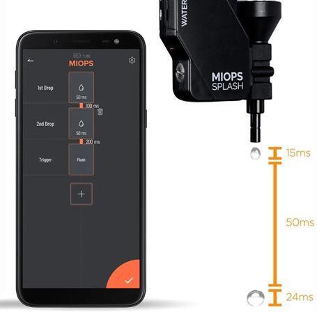 Image du produit Miops Splash V2 Kit de gouttes d'eau avec support (Kit de démarrage)