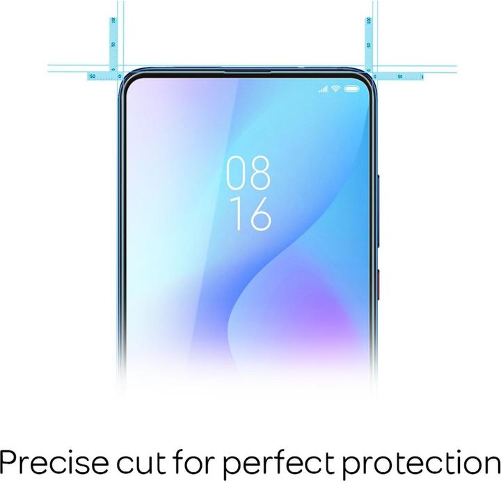 Actual product image Nalia (2-pack) Protective glass (1 Piece, Mi 9T Pro)