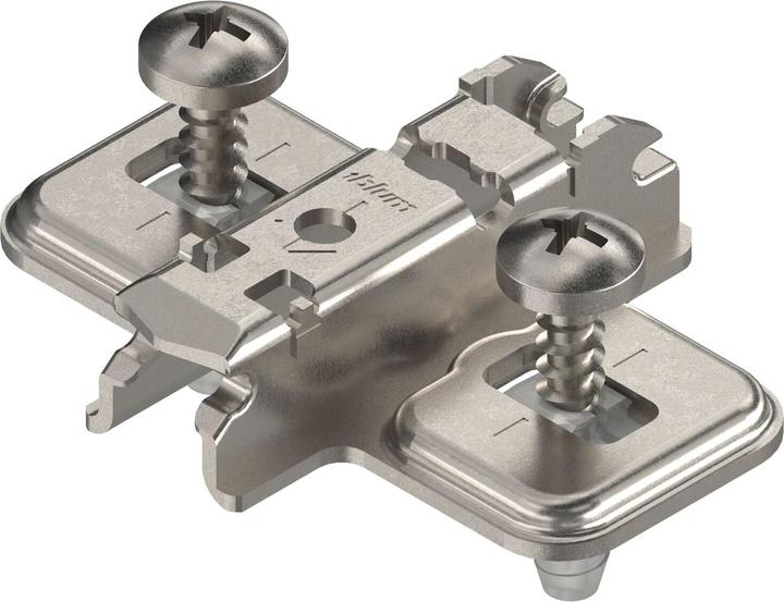 Image du produit Blum Plaques de montage cruciforme CLIP montage d'angle (1 pcs)
