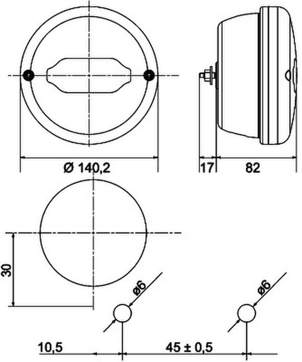 Immagine prodotto Hella Fanale posteriore a LED per DAF KRONE