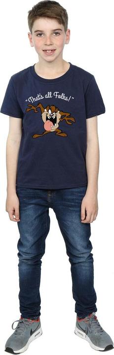 Image du produit Looney Tunes - T-shirt TAZ THAT'S ALL FOLKS - Garçon (140, 146)