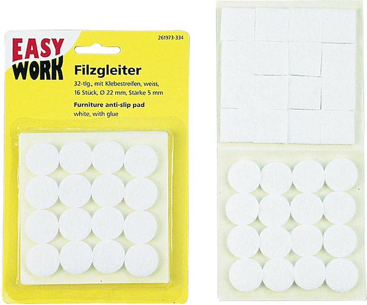 Produktbild Easy Work Filzgleitersortiment (Filzgleiter, 12 Stück)