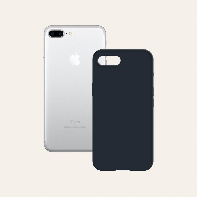 Actual product image KSIX SOFT SILICONE CASE FOR IPHONE 7 Plus, 8 Plus BLUE (Apple iPhone 7 Plus)