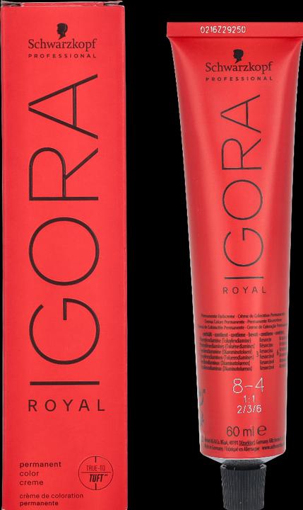 Actual product image Schwarzkopf Professional Igora royal (8-4 Light blonde beige)