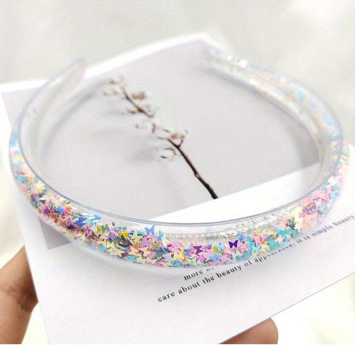 Activity Board Transparentes Kinder-Haarband, Trendy Haarschmuck